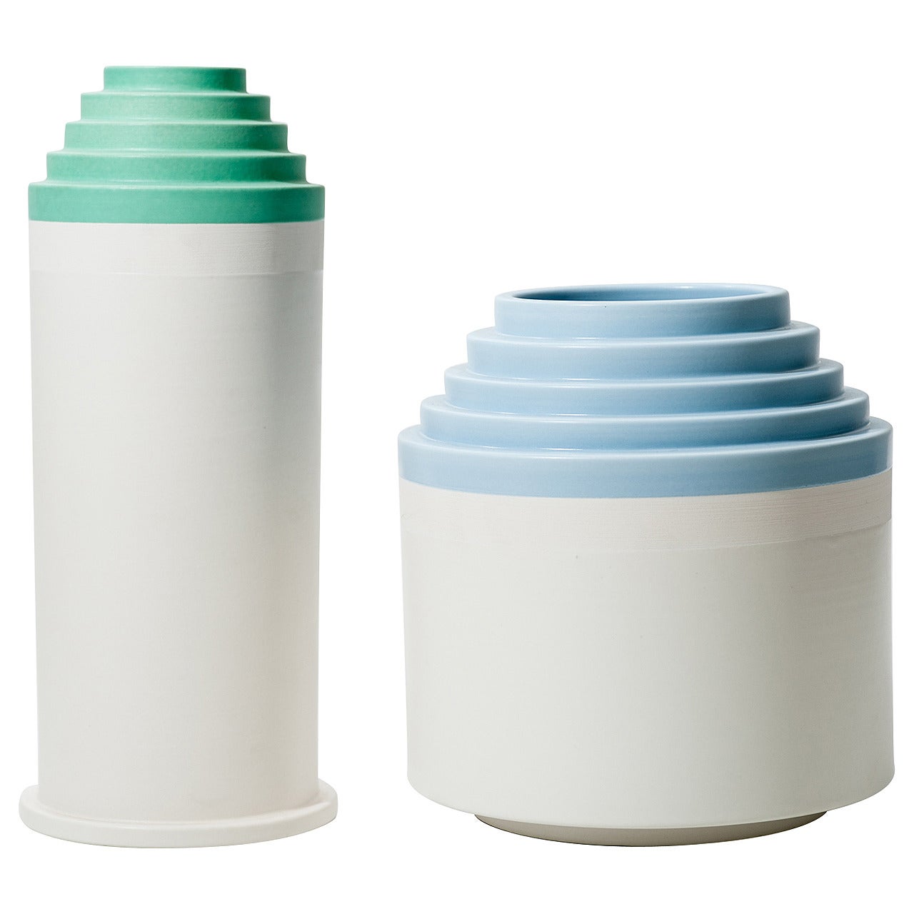Pair of Vases by Ettore Sottsass, Bitossi