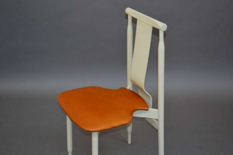 Mid-Century Modern Set of Six Lierna Chairs by Achille Castiglioni - Gavina