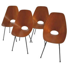 Set of Medea Chairs - Vittorio Nobili - Tagliabue