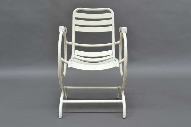 Pair of french chairs 50's- Escargot In Good Condition In Milan, IT