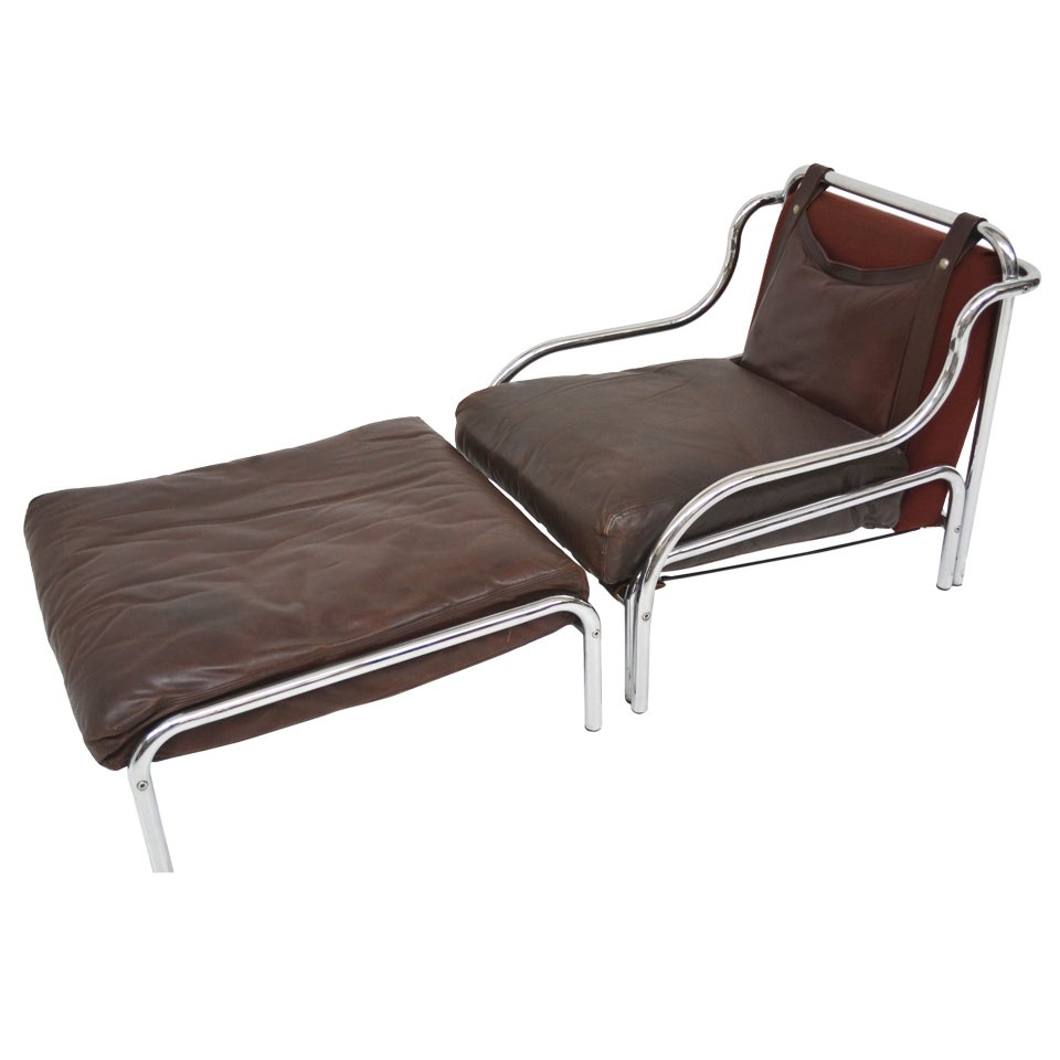 Armchair Stringa- Gae Aulenti- Poltronova