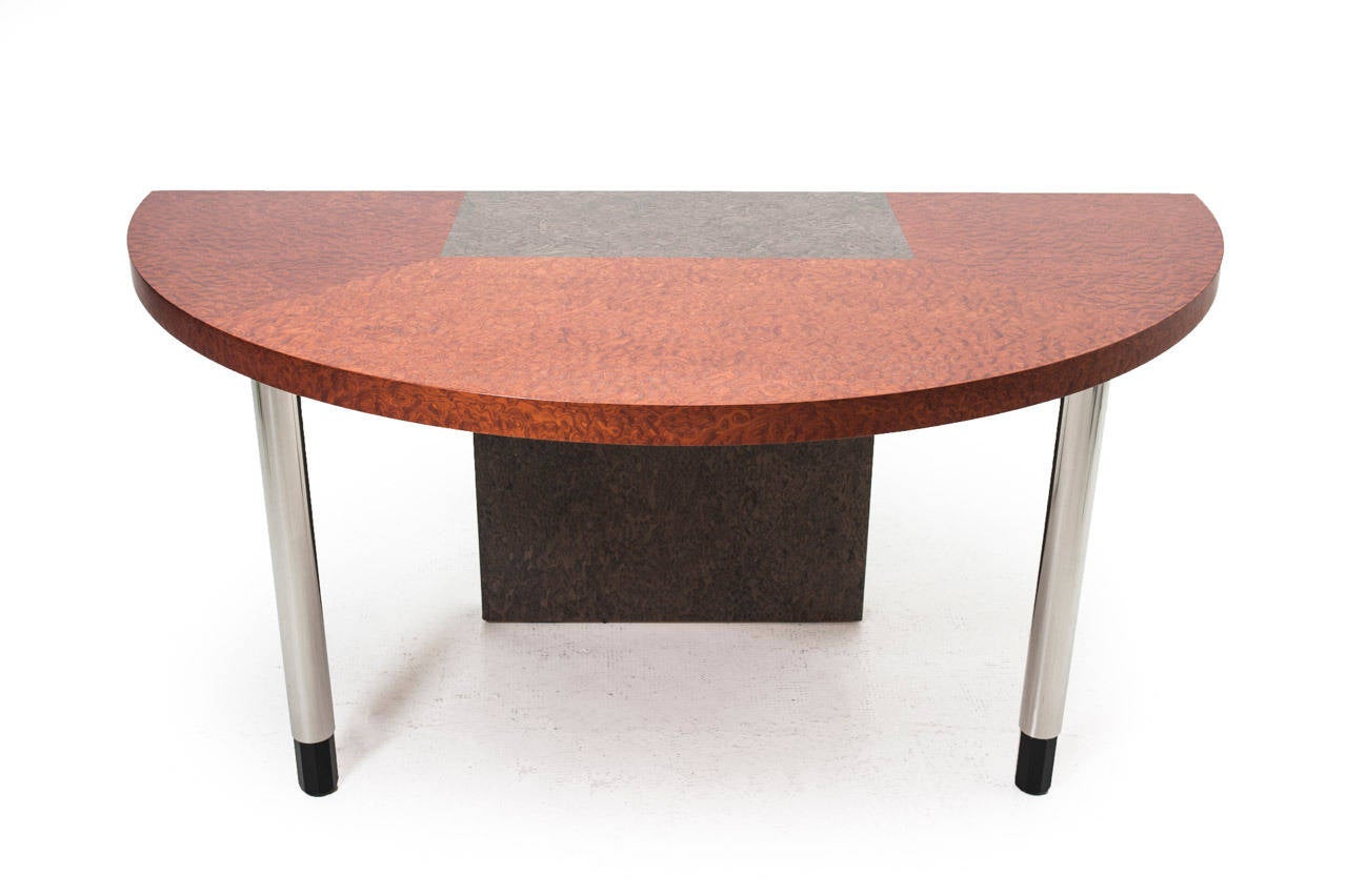 Mid-Century Modern Console Desk by Ettore Sottsass for Zanotta For Sale