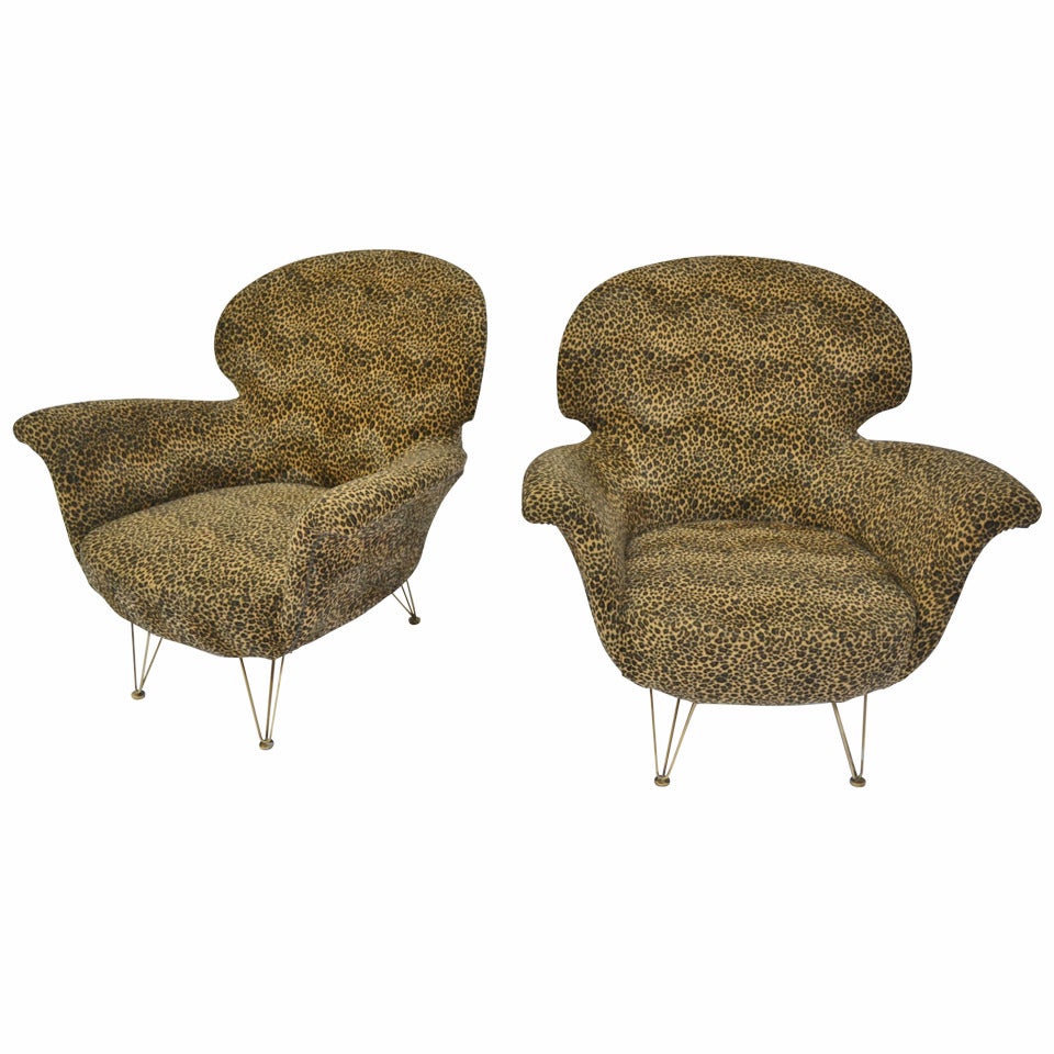 Pair of Armchairs, 1950s