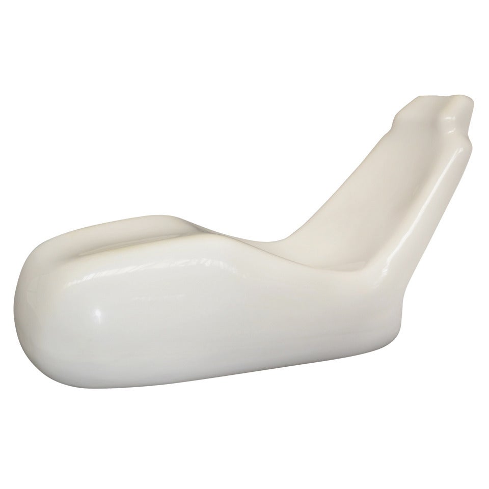 Chaise Longue Moby Dick by Alberto Rosselli for Saporiti