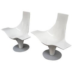 Pair of Armchairs Statuette by LLoys Schwan for Cappellini - 1 AVAILABLE