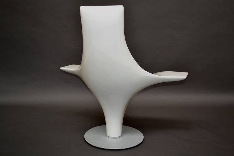 20th Century Pair of Armchairs Statuette by LLoys Schwan for Cappellini - 1 AVAILABLE