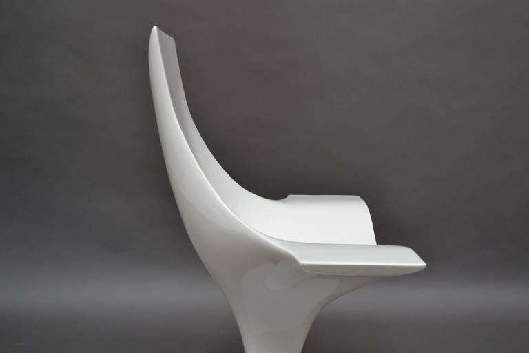 Fiberglass Pair of Armchairs Statuette by LLoys Schwan for Cappellini - 1 AVAILABLE