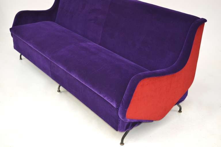 Mid-Century Modern Sofa-bed 60's-italian Work