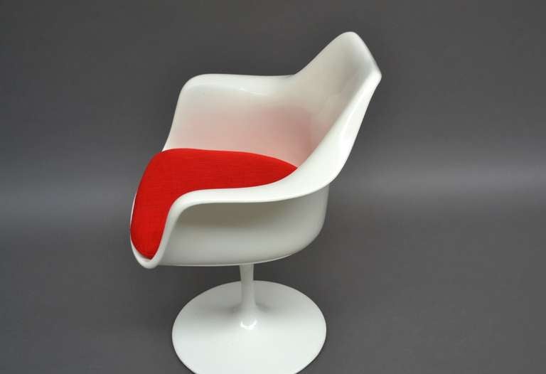 Set of 6 Tulip chairs In Excellent Condition In Milan, IT