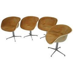 Set of Four La Fonda Chairs, Charles Eames