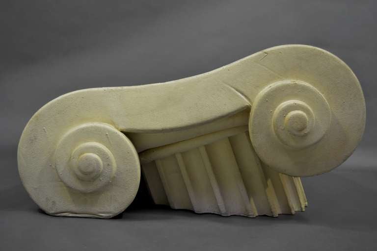 Late 20th Century Seat-Sculpture Capitello