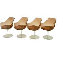 Set of chairs mod. Champagne- Laverne-USA