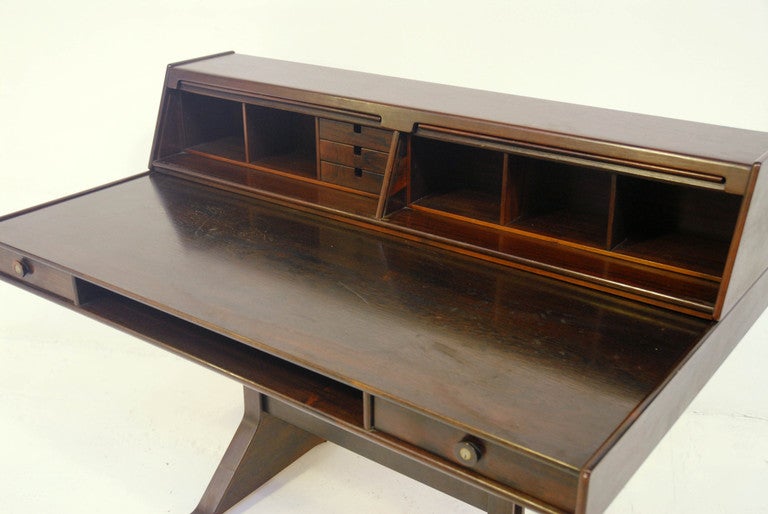 Mid-Century Modern Desk 530- Gianfranco Frattini- Bernini, Italy