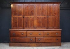 Large pitch pine House keepers Cupboard 