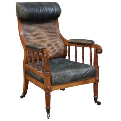 A Regency Gillows Library Bergere
