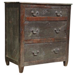 English 18th Century Chest Of Drawers 