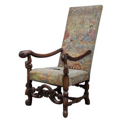 William and Mary open armchair 