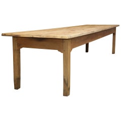 Large Country House Pine Table