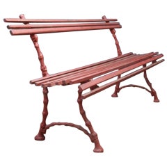 Used Late 19th Century Garden Seat 