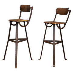 Tall Factory Work Stools