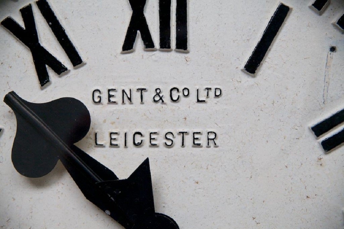 British Cast Iron Gents Clock