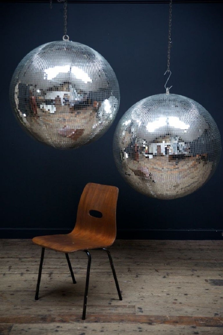 Large Mirror Balls at 1stdibs