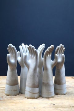 Ceramic Glove moulds