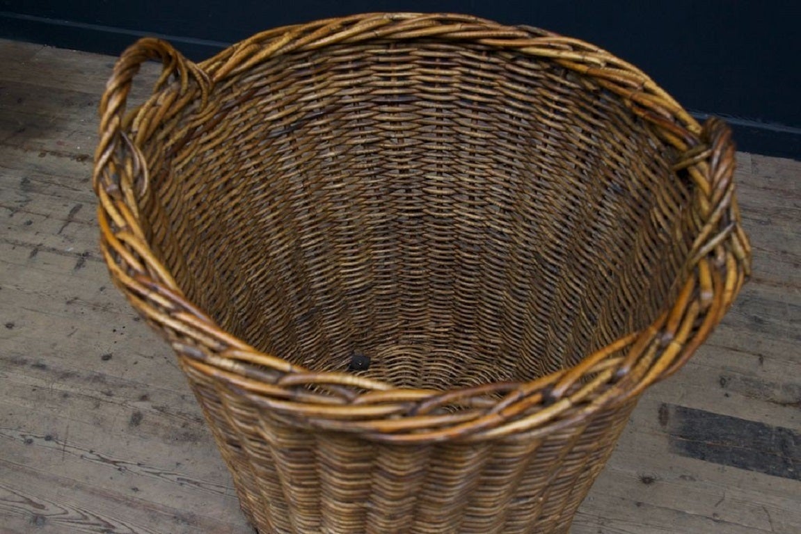 Folk Art Mill Basket