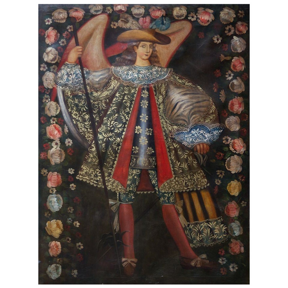 Cuzco Oil Painting