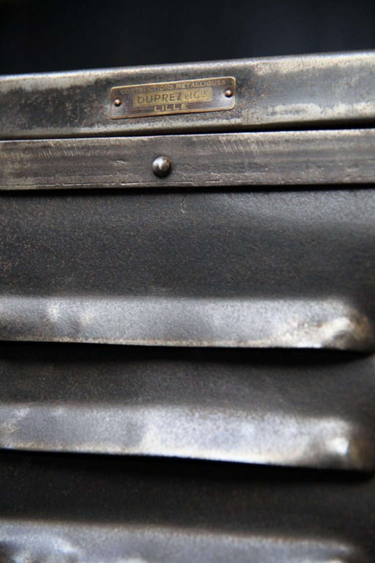 Polished and Rivetted Metal Locker 1
