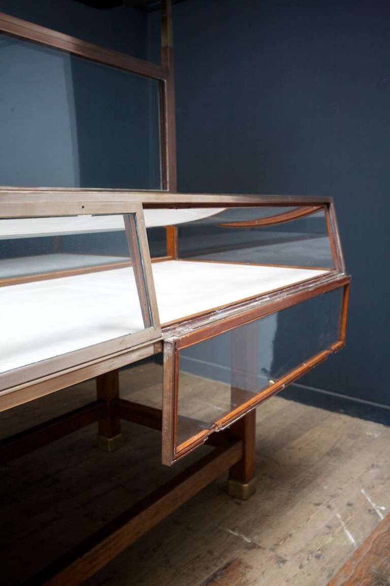 English Bronze Display Cabinet