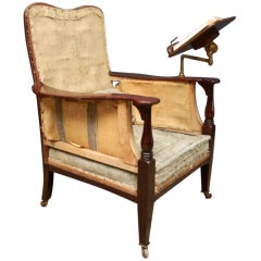 Edwardian Library or Reading Chair