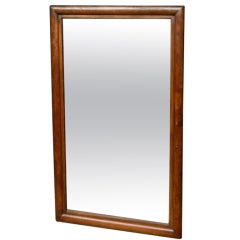 Large Oak Framed mirror