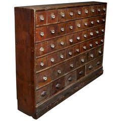 Antique Seed Drawers