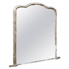 Antique Overmantel Mirror