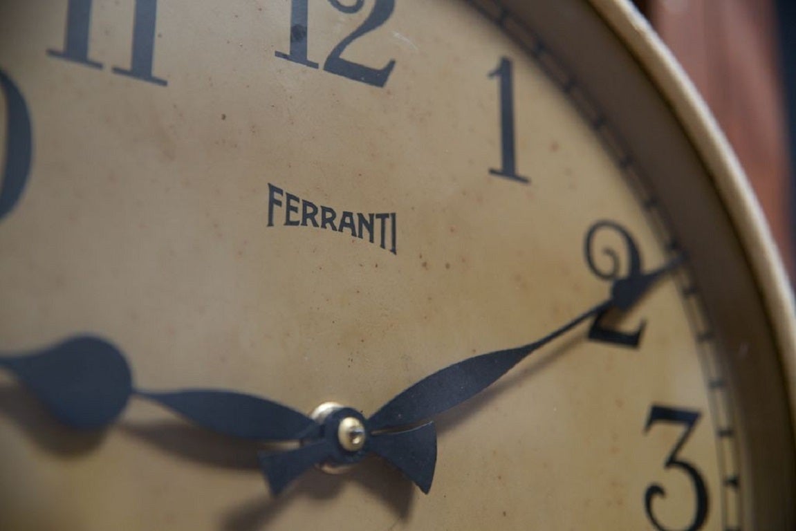 Ferranti Wall Clock In Good Condition In Llandudno, Conwy