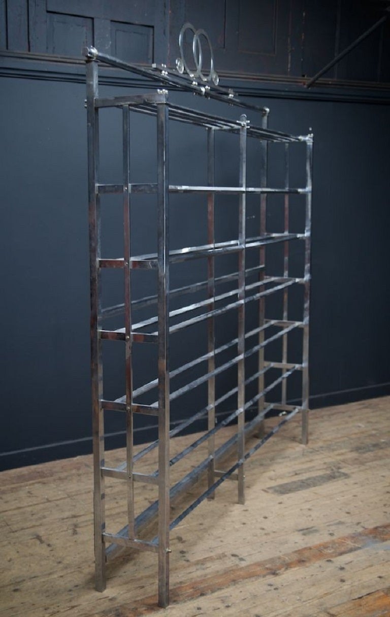 20th Century Chrome Plated Etagere