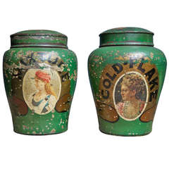 A Pair of Tobacco Jars