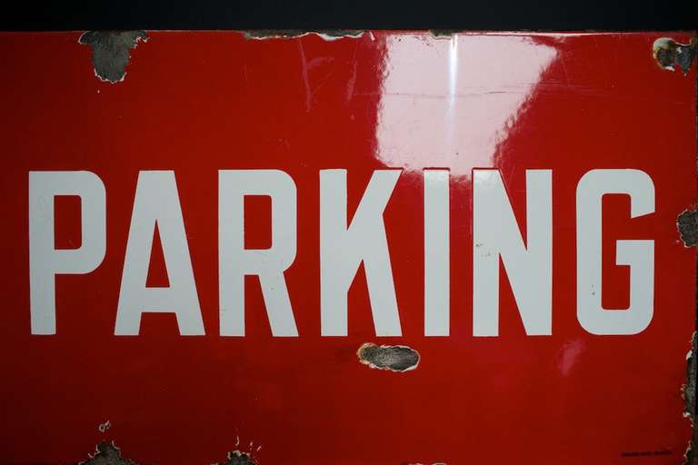 Enamel Martini Sign In Excellent Condition In Llandudno, Conwy