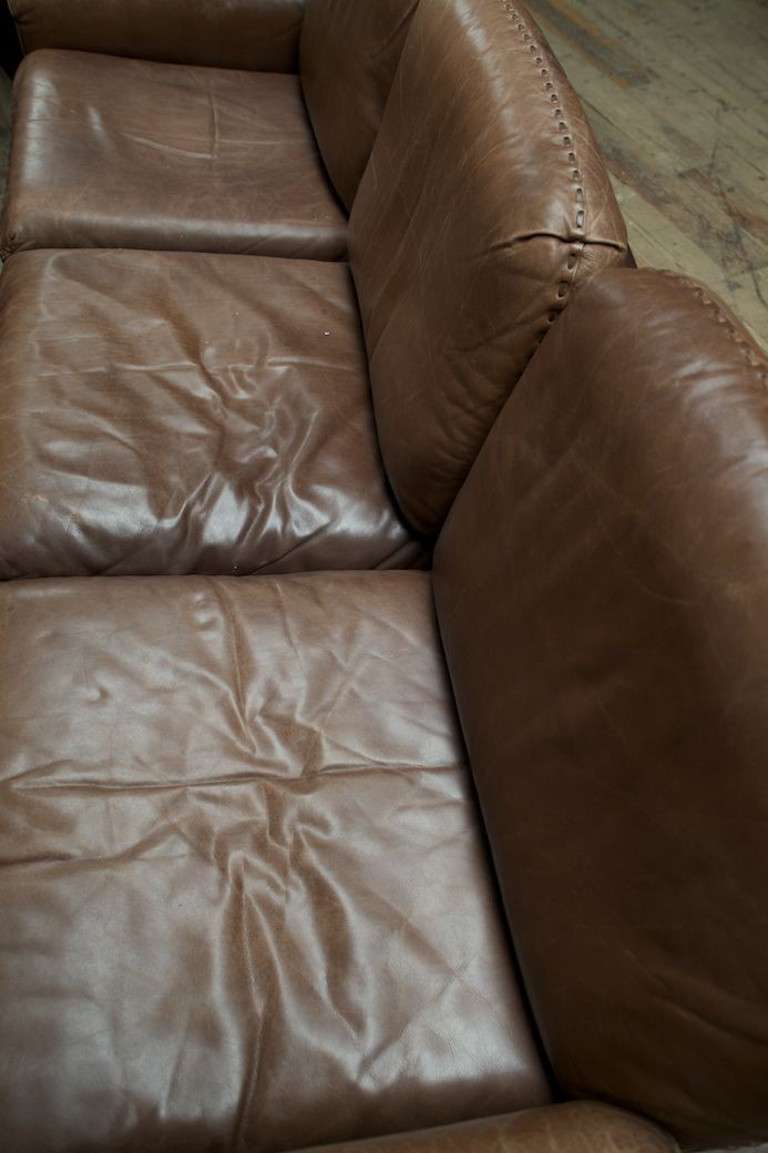 De Sede Three Seater Sofa In Excellent Condition In Llandudno, Conwy