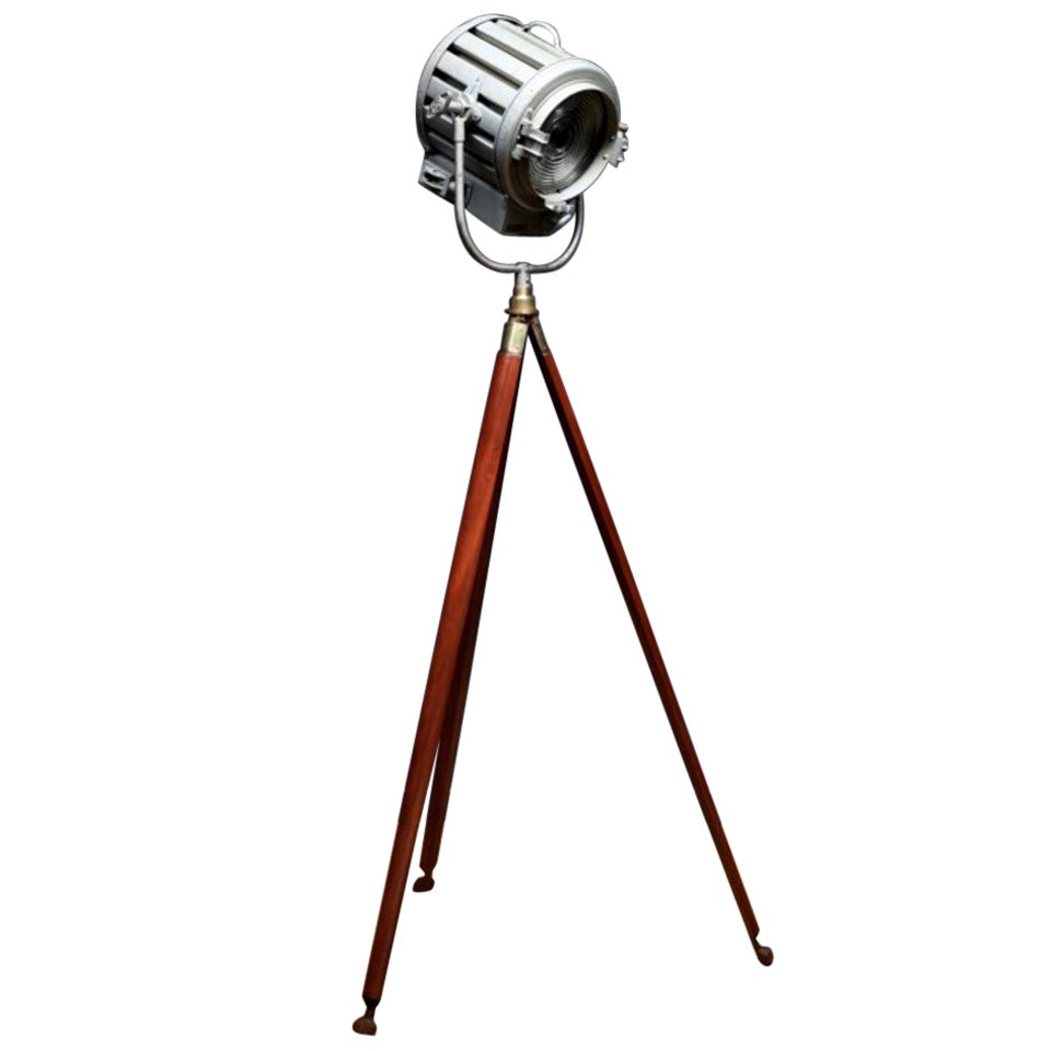 Mole Richardson Spot Light On Tripod
