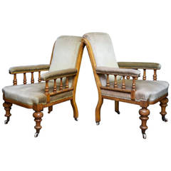 Large Open Armchairs