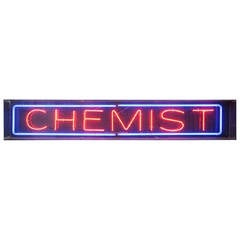 Neon "Chemist" Shop Sign