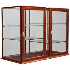 Pair of Display Cabinets