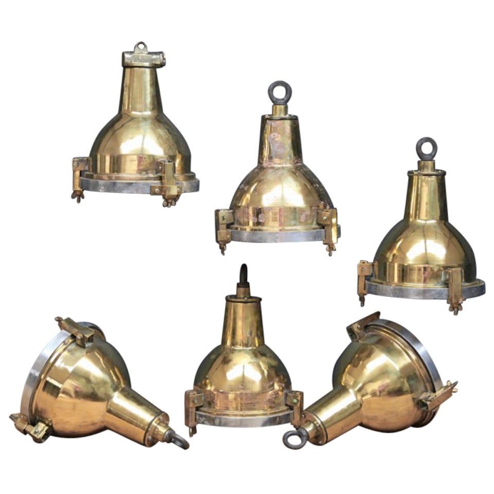 Brass Cargo Lights