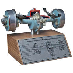 Automotive Teaching Aid of an Axle