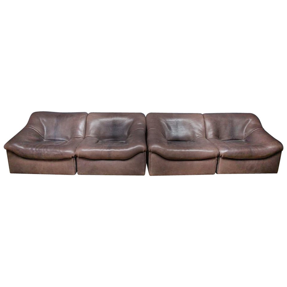 De Sede Four-Section Sofa