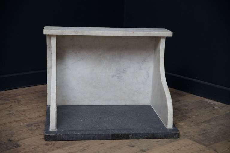19th Century Marble Butter Counter