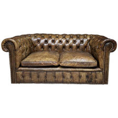 Vintage Button-Back Chesterfield