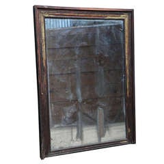 Vintage French Overmantel Mirror